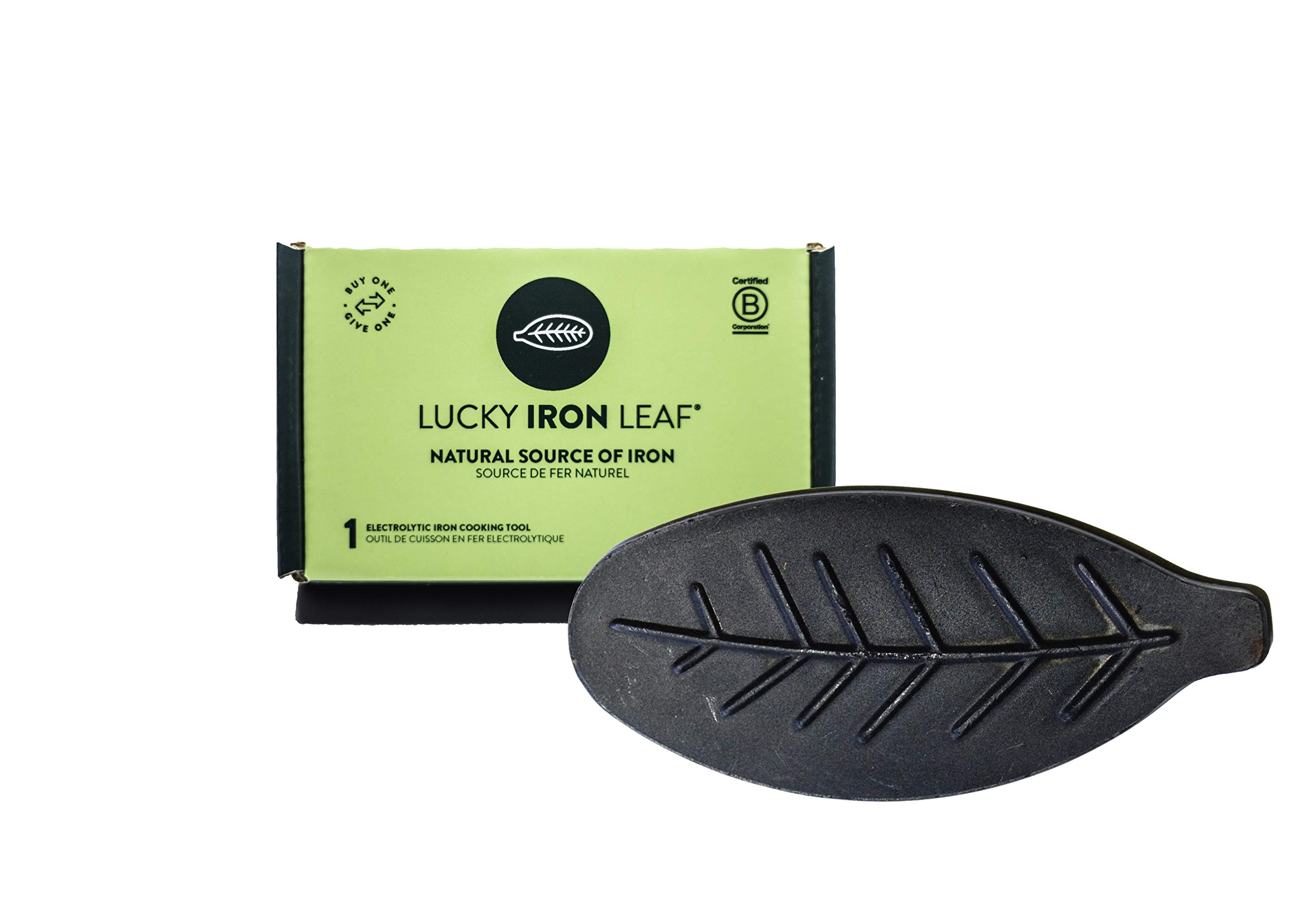 Lucky Iron Leaf Ⓡ - Natural Iron Supplement for Cooking | Add Iron to Soups, Stews & Meals | Reduce Iron Deficiency | Ideal for Vegans & Menstruating Women | Perfect for Healthy Meals & Vegan Diets