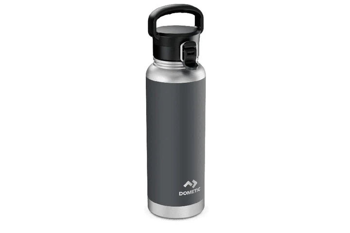 Dometic Thermo 40oz Stainless Steel Insulated Water Bottle - Keeps Drinks Hot/Cold for 24 Hours - Perfect for Camping, Hiking, Gym & Outdoor Activities