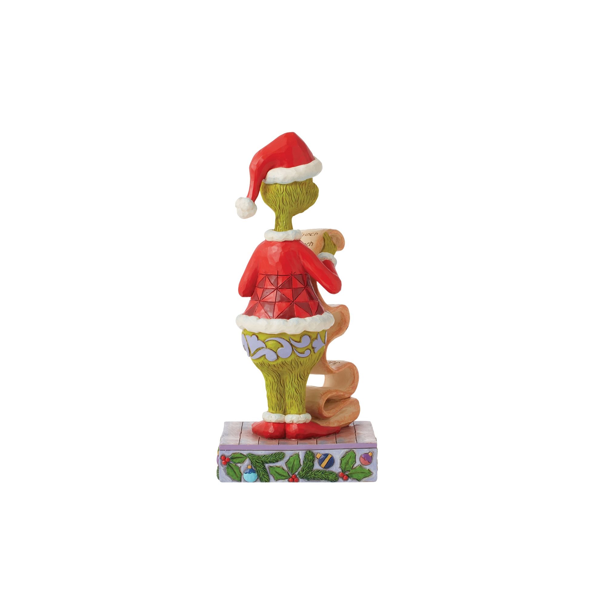 Grinch Naughty Nice List Christmas Decoration - Festive Holiday Home Decor for Xmas Party, Office & Tree Ornament