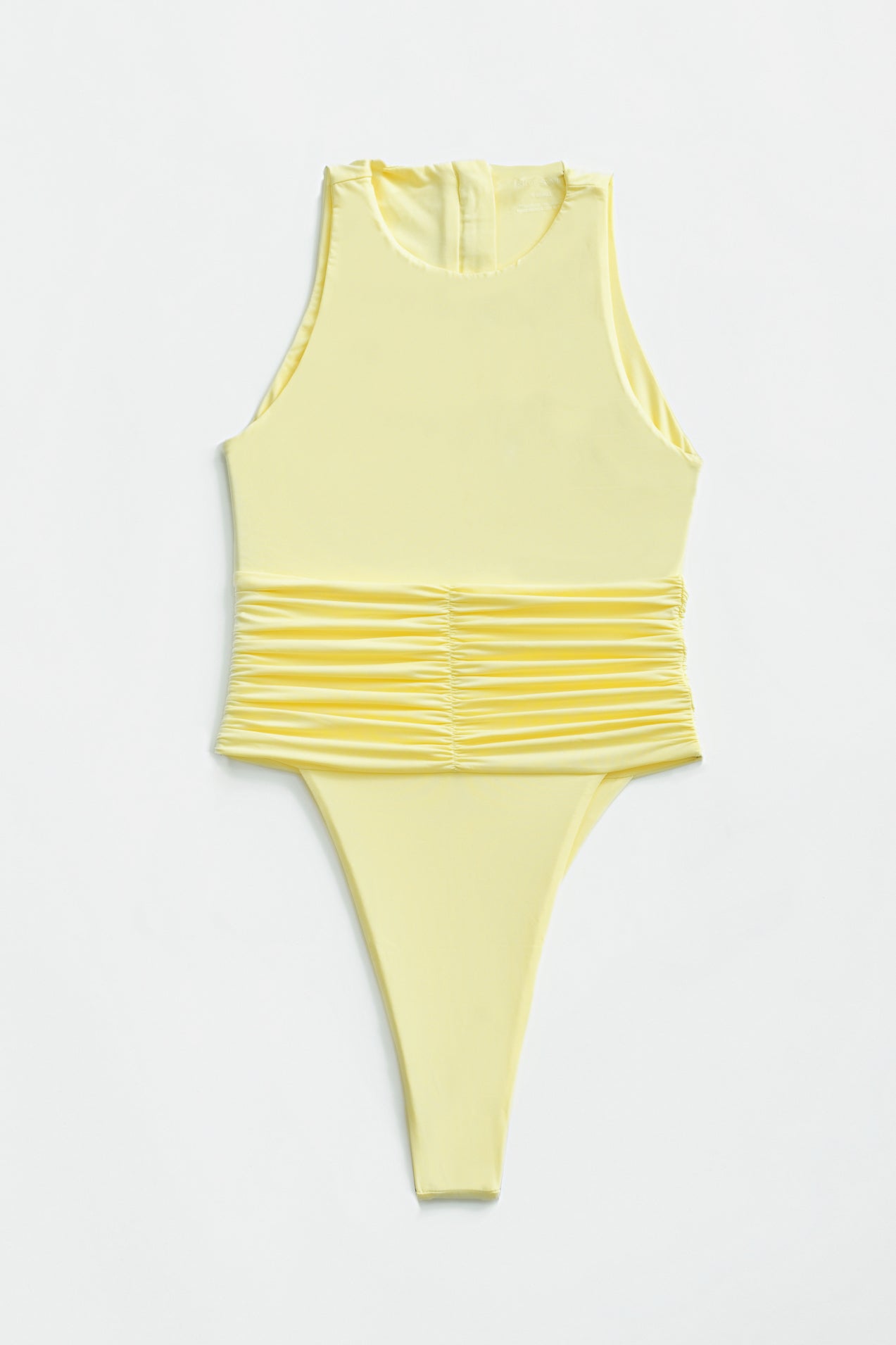 Jace Thong One Piece Swimsuit - Sexy Canary Yellow Bikini for Women, Beachwear & Pool Party | Perfect for Summer Vacation, Tropical Getaway, and Swimwear Fashion
