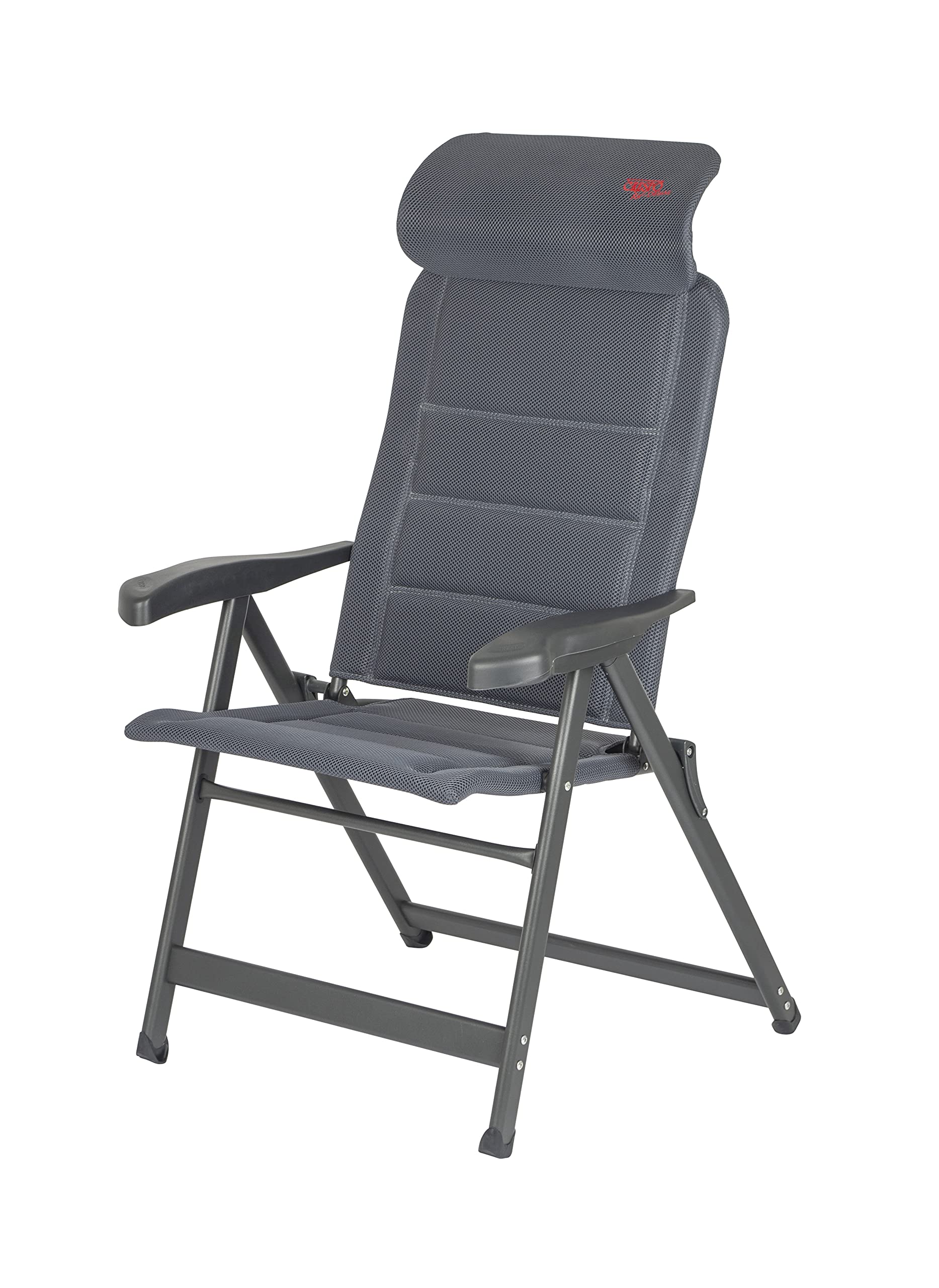 Air-Deluxe Compact Camping Chair - Lightweight Portable Folding Chair for Outdoor Adventures, Hiking, Beach, Picnics & Backpacking - Gray One Size