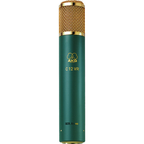 AKG C12 VR Reference Multi-Pattern Tube Condenser Microphone - Professional Studio Recording for Vocals, Instruments & Podcasting