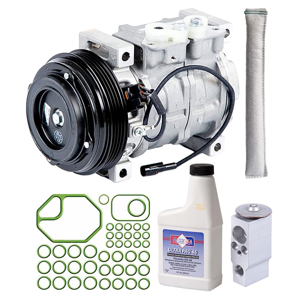 New OEM AC Compressor with A/C Repair Kit for Suzuki Grand Vitara - 60-83054RN | BuyAutoParts | Perfect for Summer Cooling & AC System Repairs