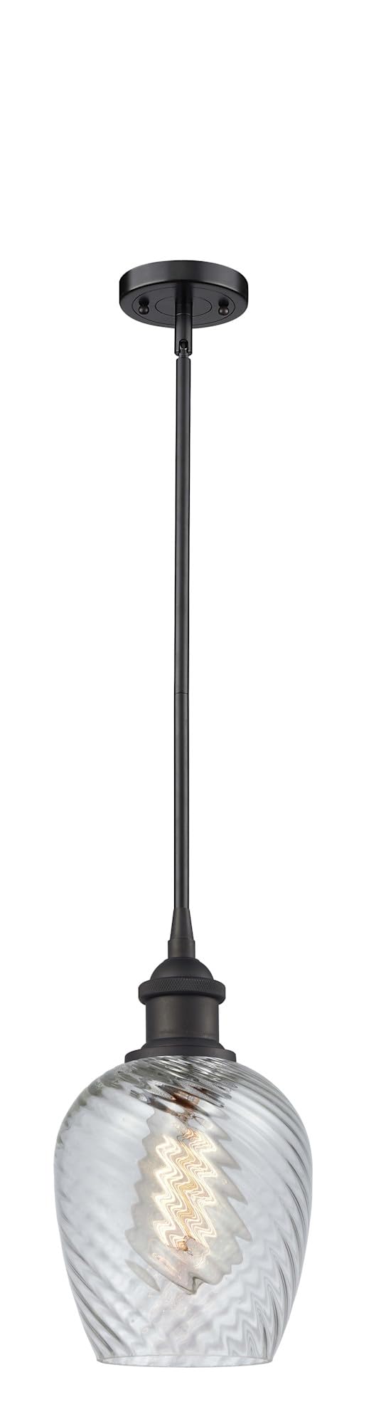 Innovations 516-1S-OB-G292 Oil Rubbed Bronze Single Light Pendant Fixture - Perfect for Kitchen Island, Dining Room, or Entryway Lighting