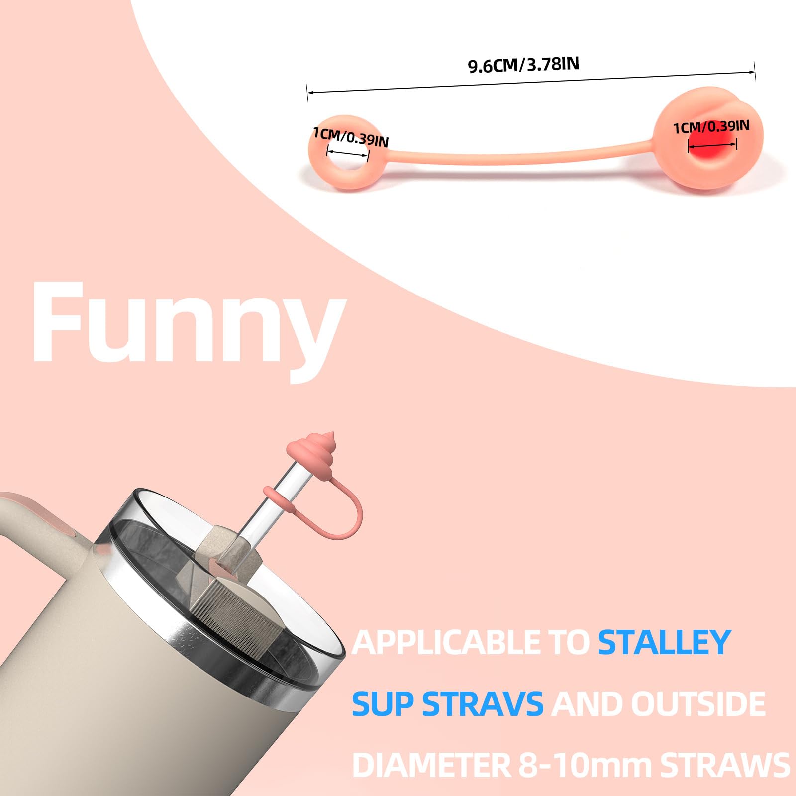 Stanley 40 Oz Tumbler Snack Bowl - Reusable Silicone Snack Tray & Cup Accessories for Stanley Cups - Perfect for Snacks, Fruits, Nuts While Driving, Hiking or Office Use (Pink)