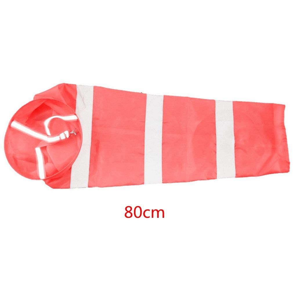 TOG Aviation 80cm Airport Windsock - Wind Direction Indicator for Outdoor Parks, Gardens & Airfields - Durable Weatherproof Wind Sock Bag - Perfect for Home Garden Decor, Aviation Enthusiasts & Wind Measurement
