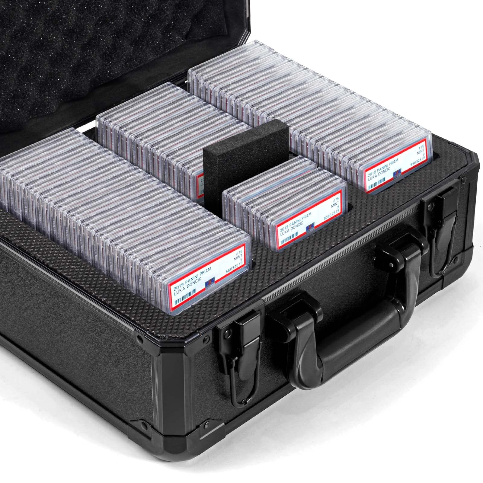 PSA Graded Card Storage Box - Premium Sports Card Display Case for PSA & BGS Graded Cards - Perfect for Collectors & Trading Card Protection