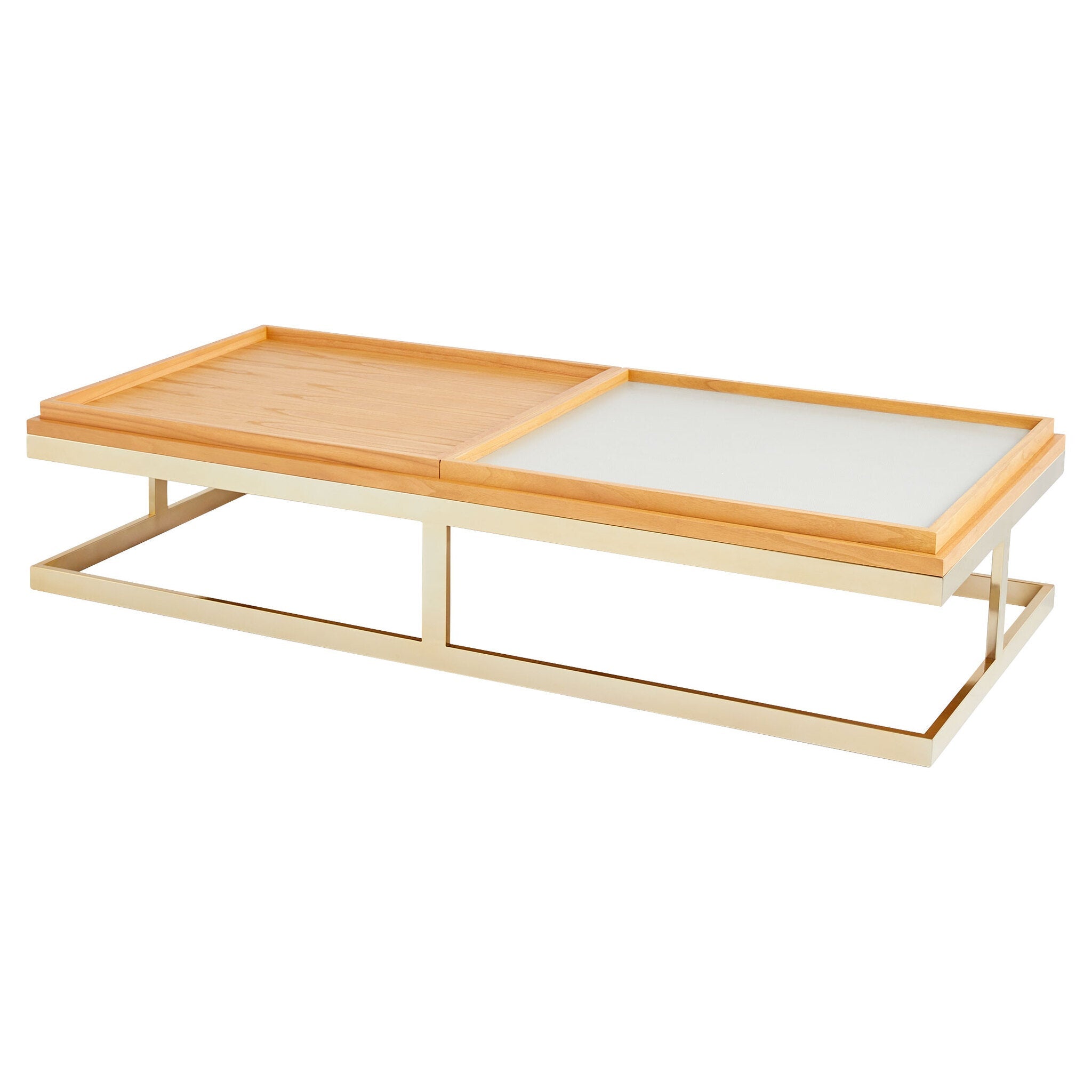Cyan Design 11738 Cosmopolita Brown Coffee Table - Modern Living Room Furniture for Home Decor & Entertaining