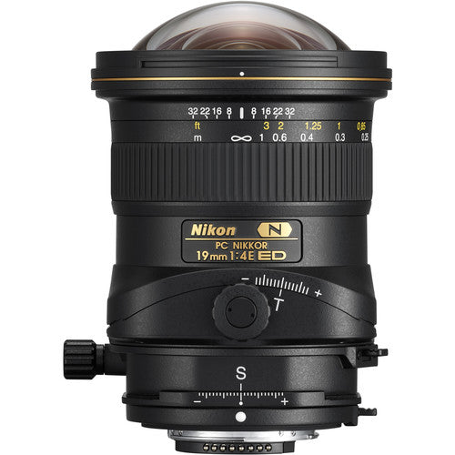 Nikon PC NIKKOR FX 19mm F4E ED Ultra Wide Tilt-Shift Lens for Architecture & Landscape Photography - Perfect for DSLR Cameras