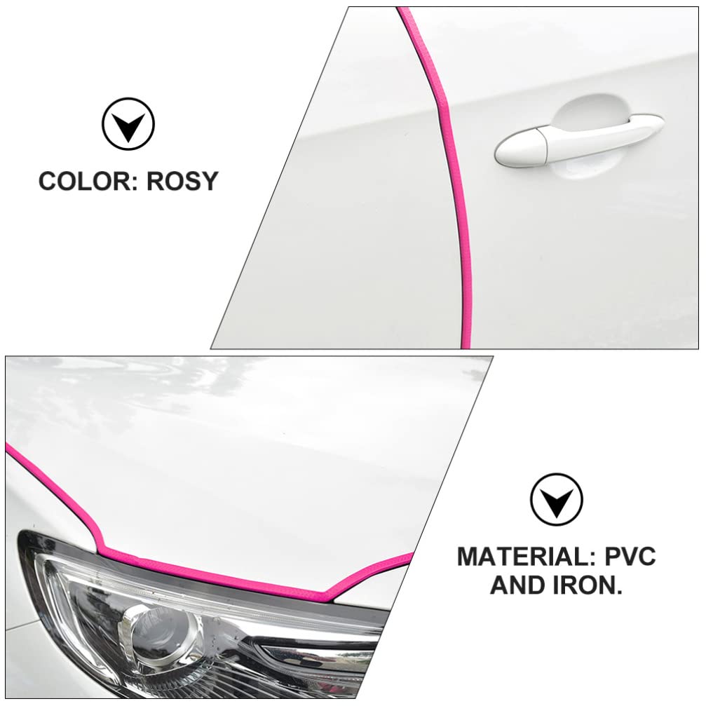 VICASKY Anti-Scratch Car Door Edge Guards - Durable Rubber Seal Strips Protector for Cars, SUVs & Trucks - Prevent Door Dings & Scratches in Parking Lots & Tight Spaces