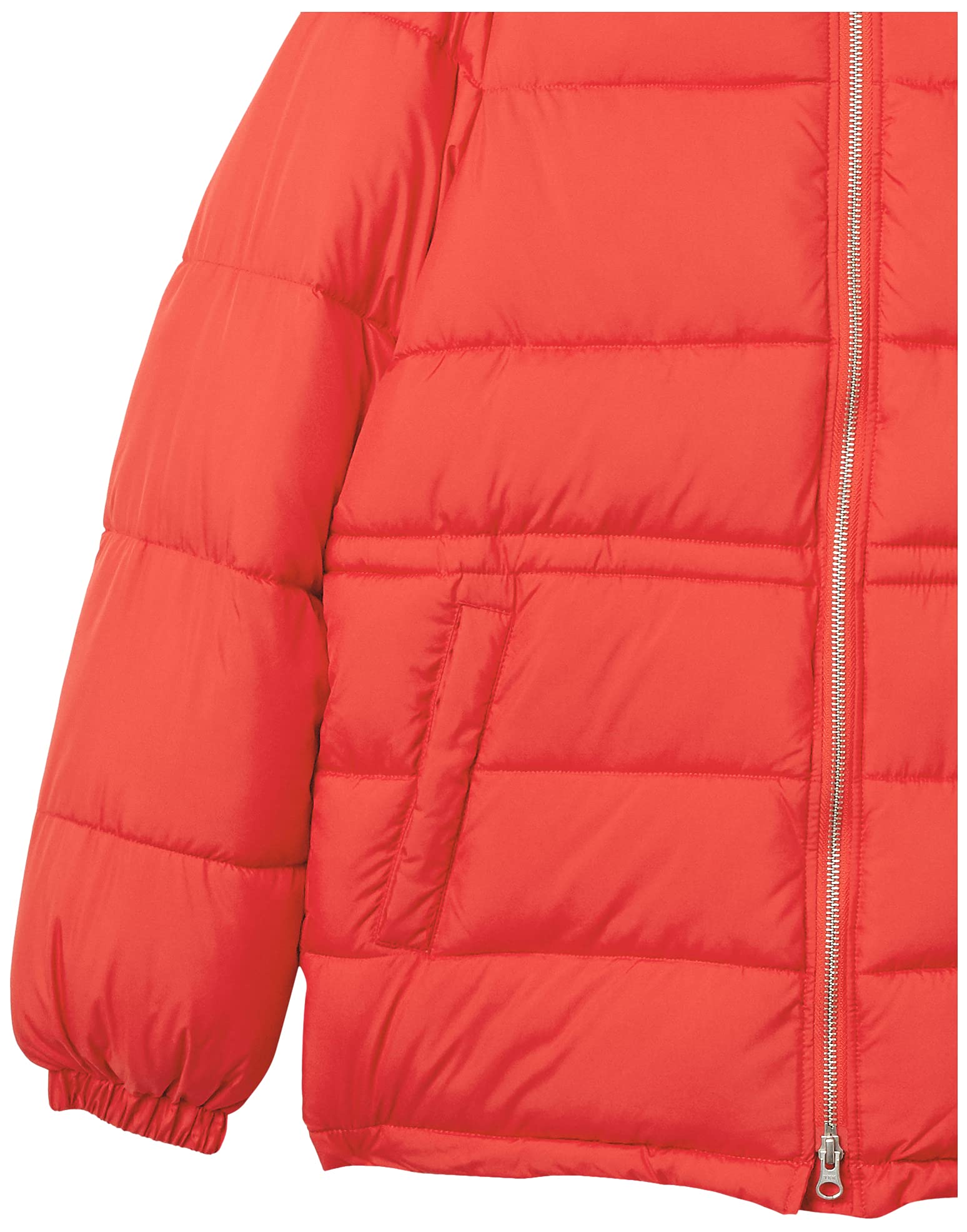 Amazon Essentials Women's Heavyweight Down Jacket with Adjustable Drawstring Waist - Warm Winter Coat for Cold Weather, Outdoor Activities & Daily Commute