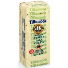 Tillamook Pepper Jack Cheese - 8 Ounce (12 Pack) | Perfect for Sandwiches, Burgers & Snacking
