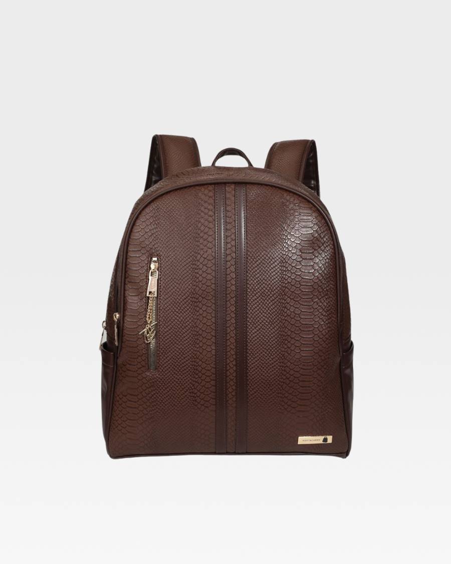Apollo 1 Tombstone Backpack in Chocolate Brown - Durable Laptop Backpack for College, Travel & Outdoor Adventures