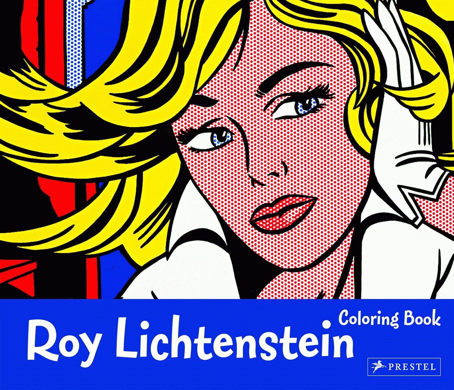 Roy Lichtenstein Pop Art Coloring Book for Adults - Stress Relief & Creative Relaxation | Famous Comic Style Coloring Pages for Art Therapy & Home Decor