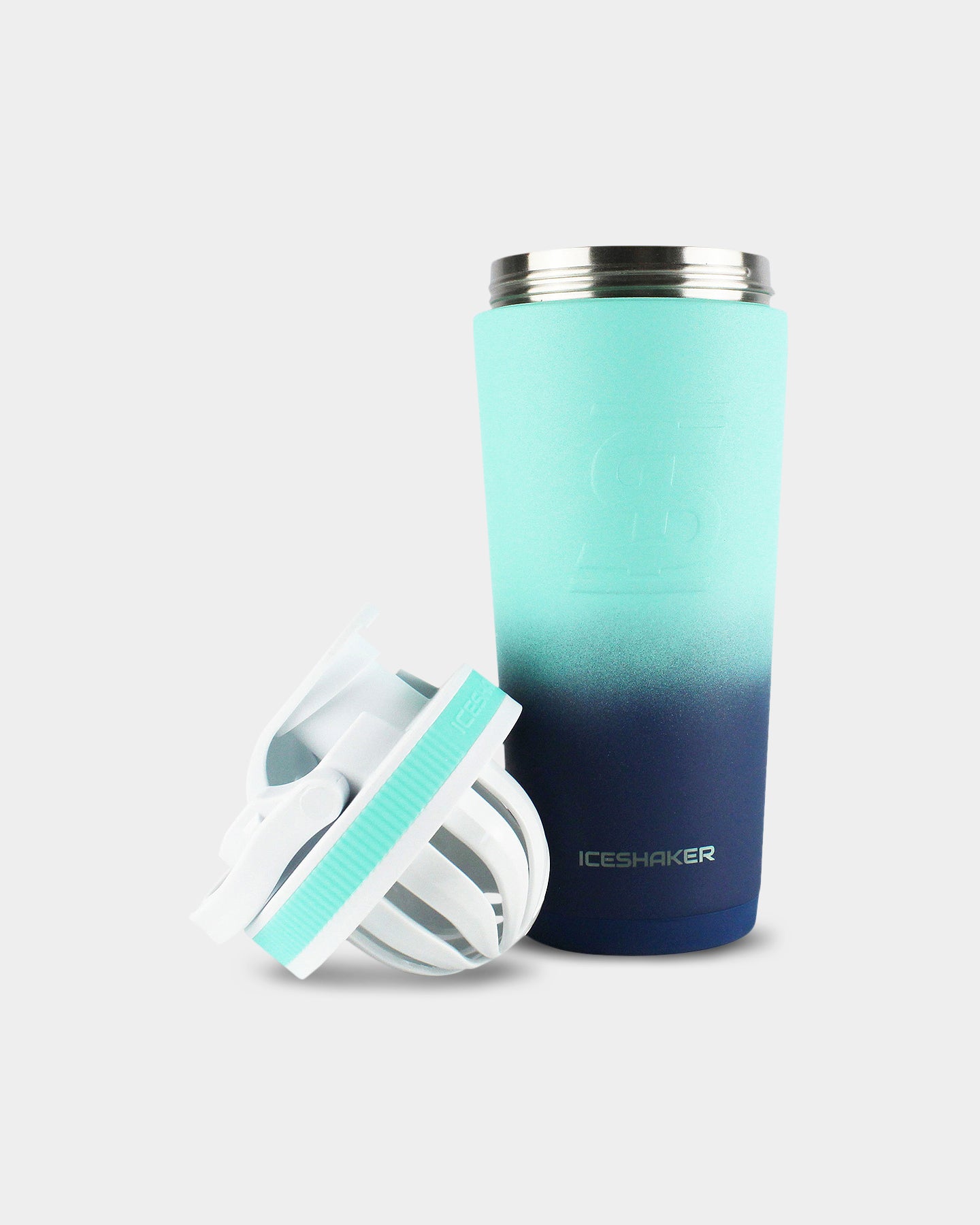 26oz Ice Shaker Protein Shaker Bottle - Leak Proof Workout Water Bottle for Gym, Fitness & Sports | BPA Free Stainless Steel Insulated Shaker Cup for Protein Drinks & Smoothies