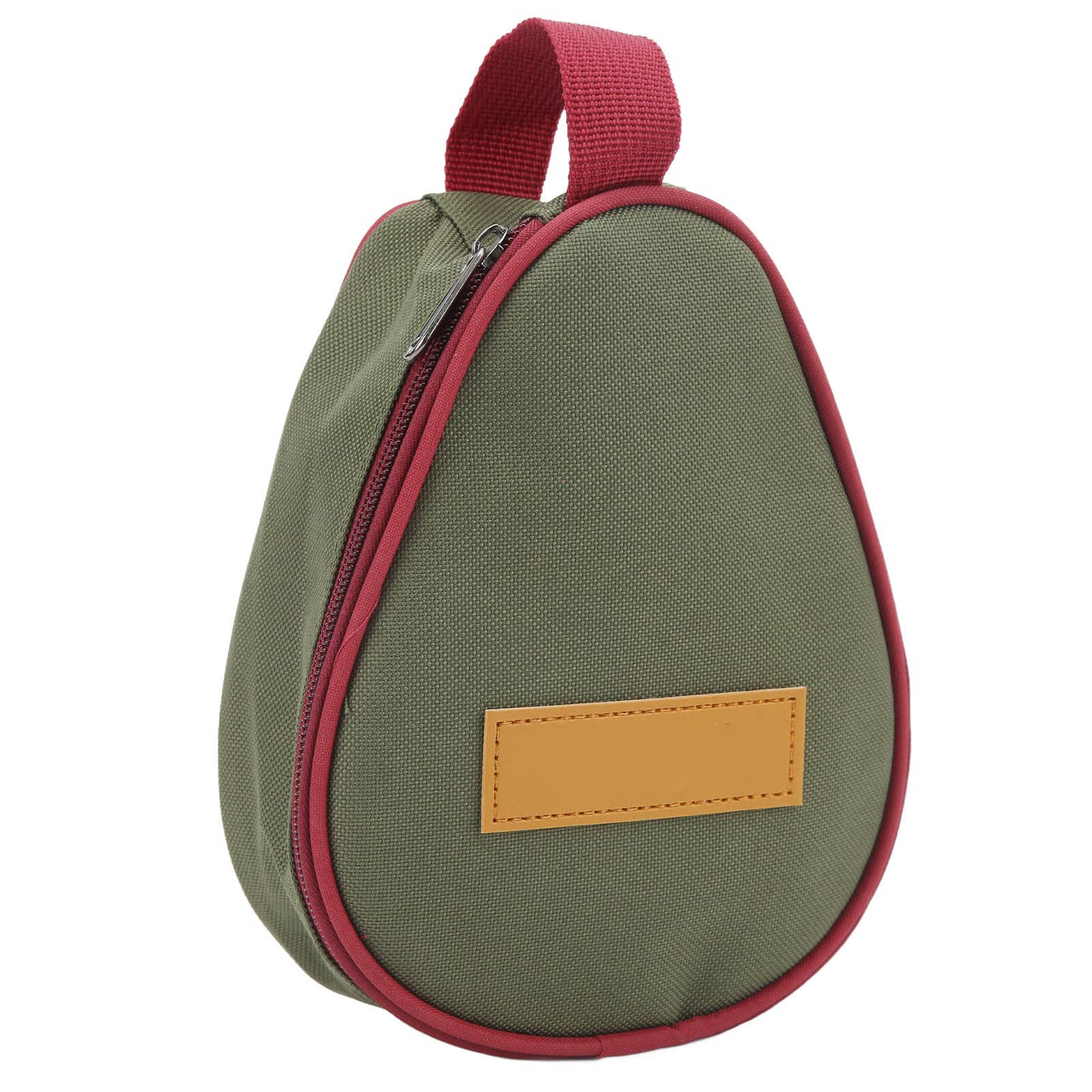 **Durable Camping Skillet Storage Bag - Polyester Cookware Organizer for Outdoor Picnic, Hiking & Home Kitchen Use (Green)**