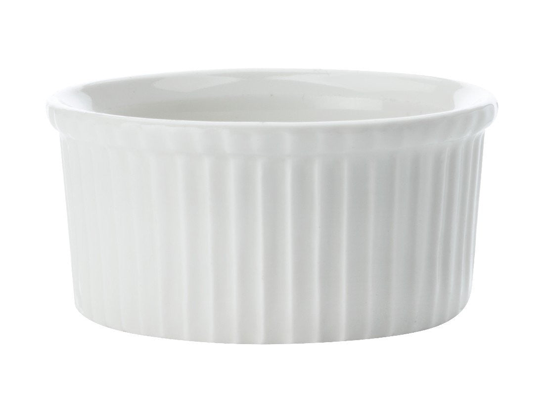 Maxwell & Williams White Basics 12cm Ramekin - Perfect for Baking, Serving Desserts, and Small Dishes - Elegant Ceramic Oven-Safe Dish