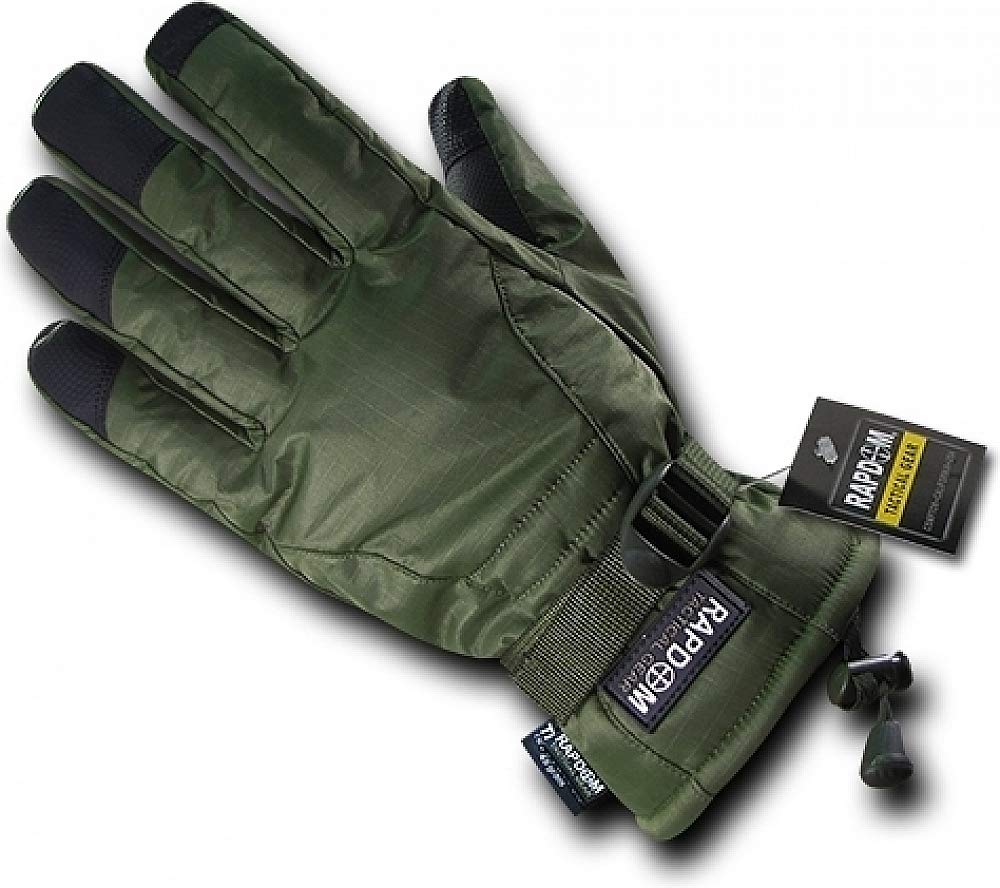 Rapdom Tactical Breathable Winter Gloves for Men - Windproof & Thermal Cold Weather Gloves - Outdoor Activities, Hiking, Hunting, and Motorcycle Riding