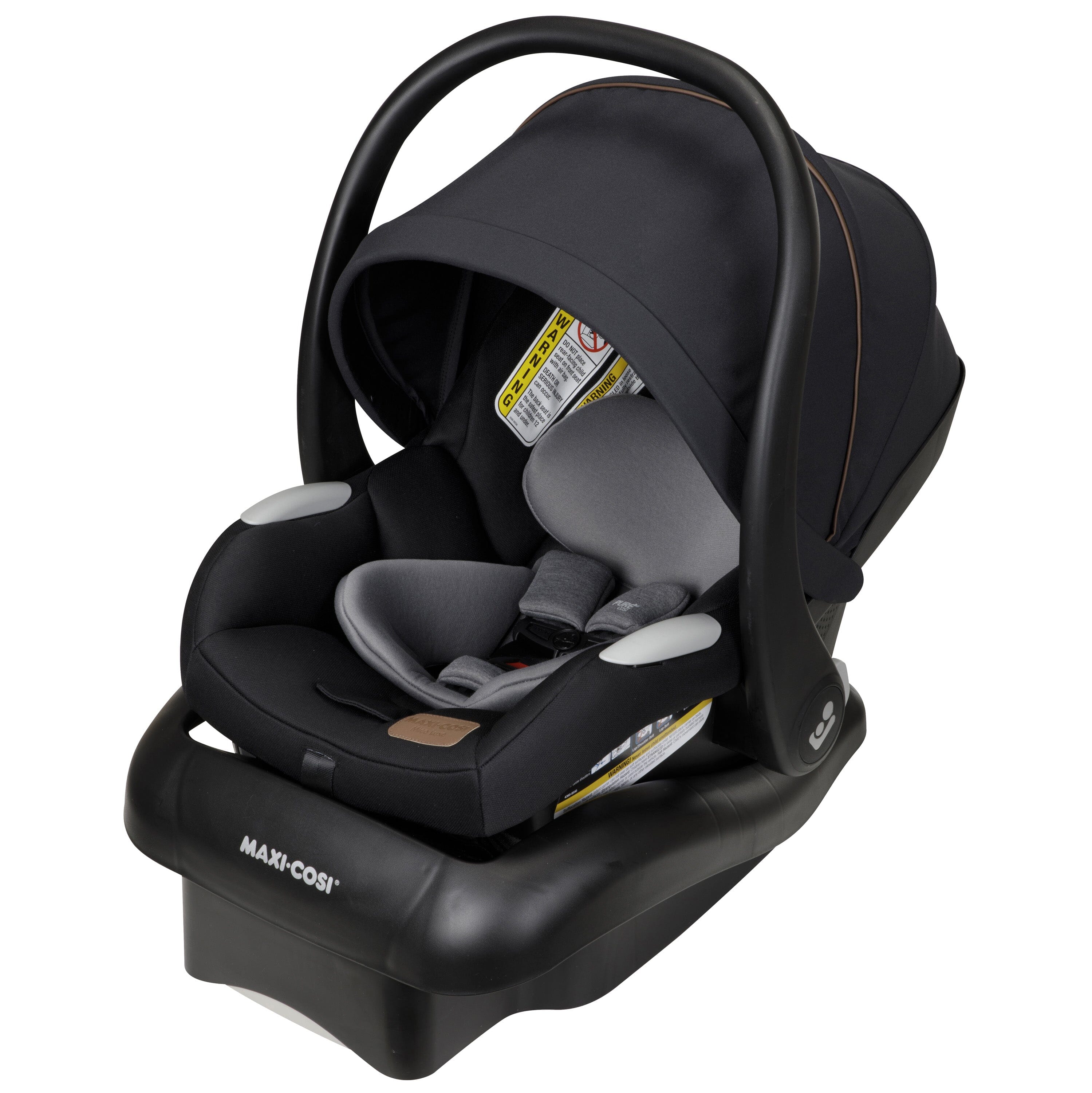 Maxi Cosi Mico Luxe Infant Car Seat with Base - Premium Safety for Newborns 0-35 lbs - Lightweight & Easy Install - Perfect for Travel, Daily Commute & Family Outings