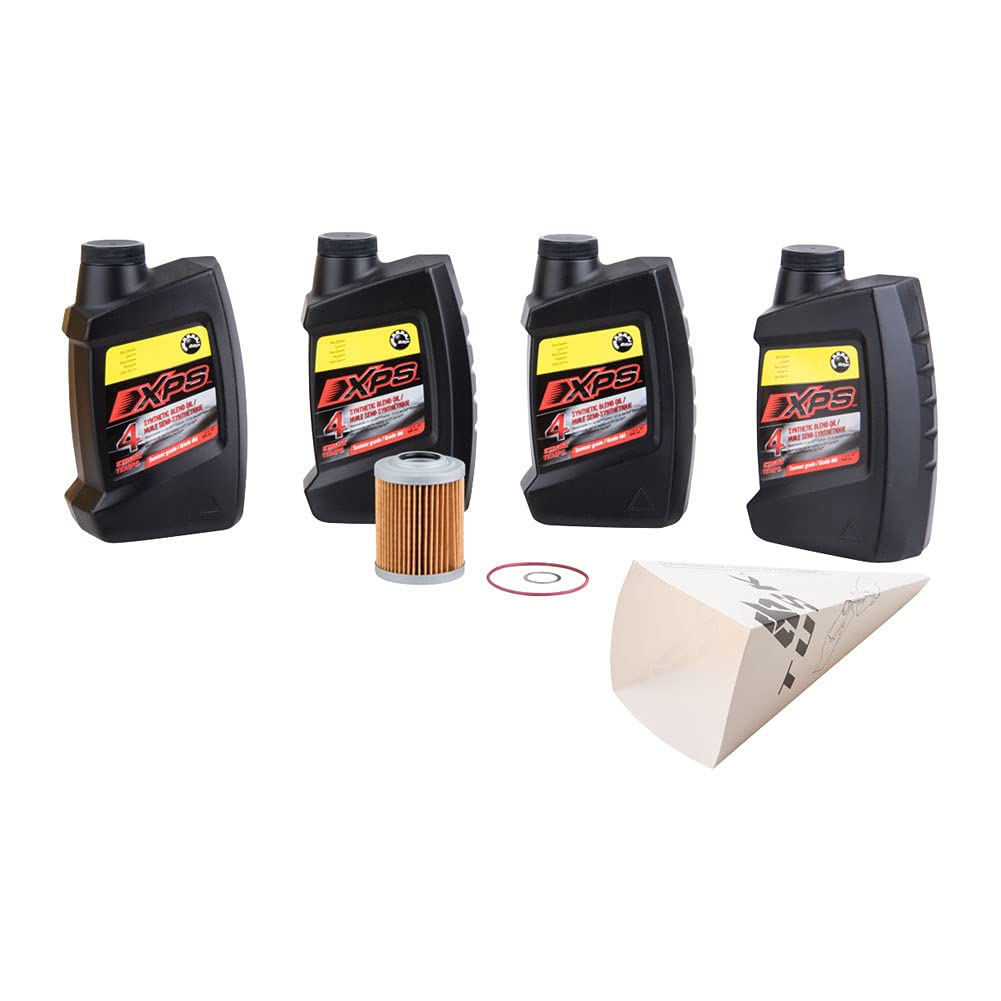 Can-Am Outlander 450 DPS 2022 4-Stroke Oil Change Kit | XPS Synthetic Summer Motor Oil | ATV Maintenance & Engine Protection | Perfect for Off-Roading & Trail Riding Adventures