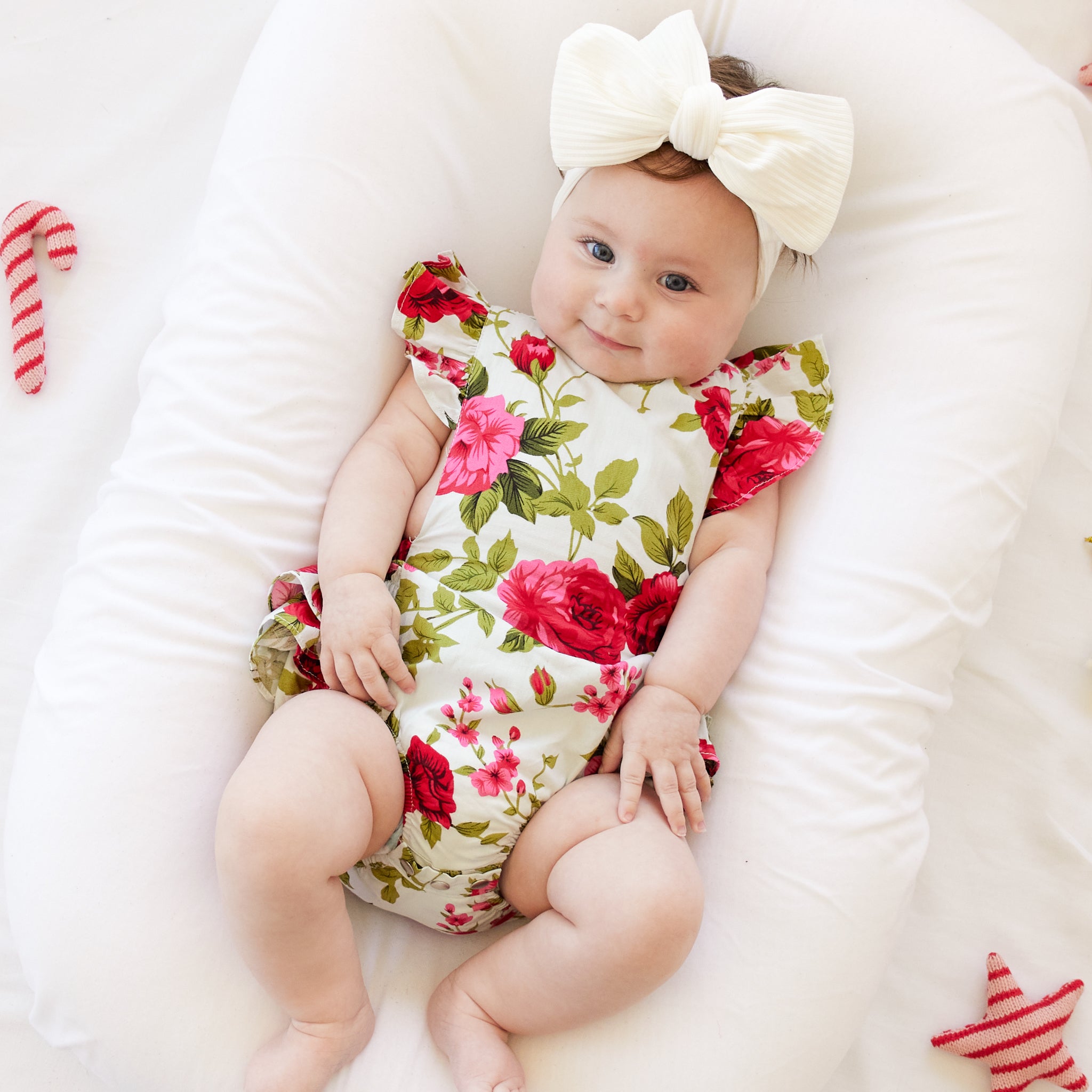 Adorable Ruffle Sunsuit for Baby Girls - Soft Cotton Summer Romper with Ruffled Details | Perfect for Beach, Pool, Outdoor Play & Photoshoots