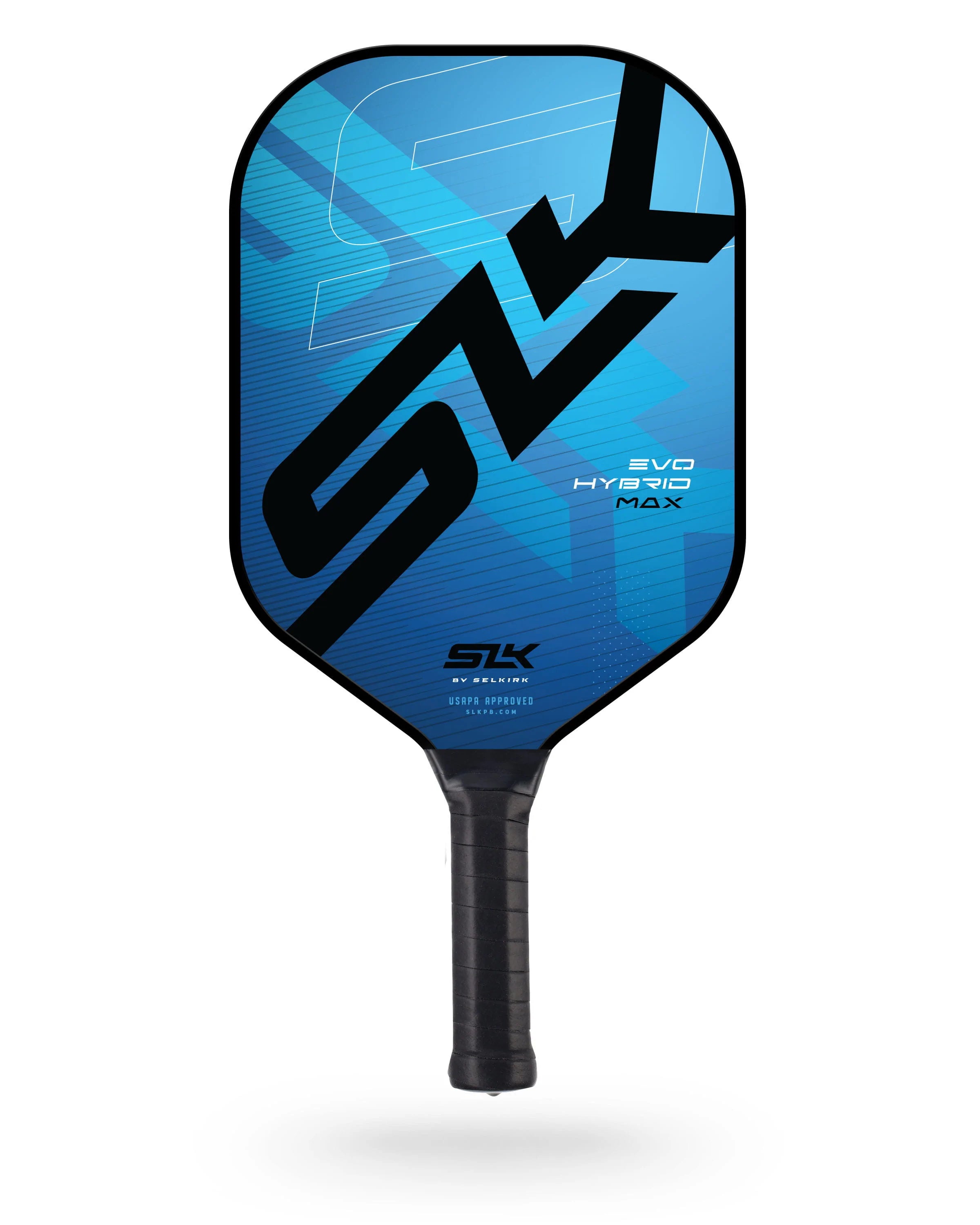 SLK Evo Hybrid Max Pickleball Paddle - Premium Carbon Fiber Paddle for Control & Power - Perfect for Tournaments & Recreational Play