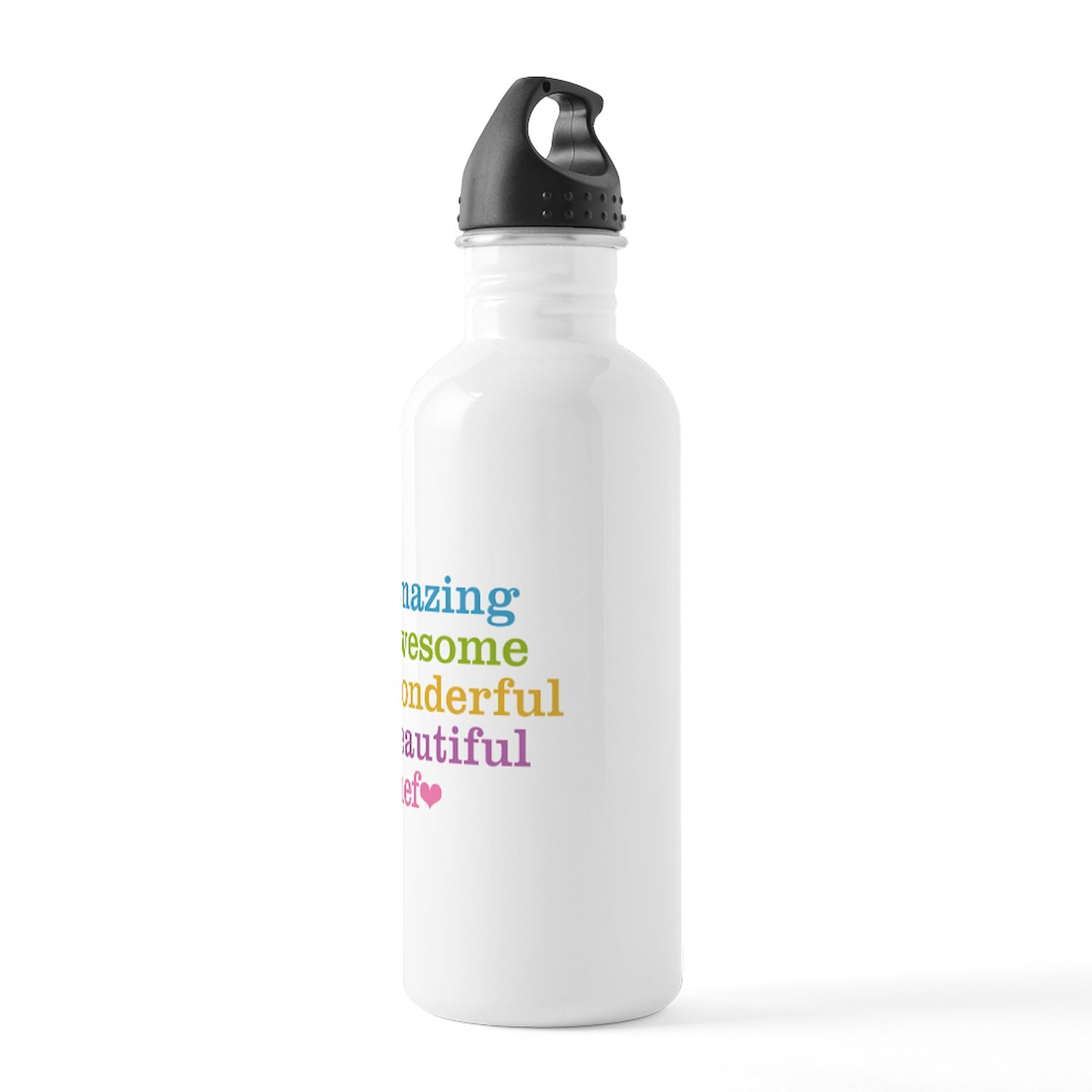 CafePress 34 oz (1.0L) Stainless Steel Water Bottle - Insulated, Leak-Proof, BPA-Free - Perfect for Gym, Hiking, Travel & Office Use
