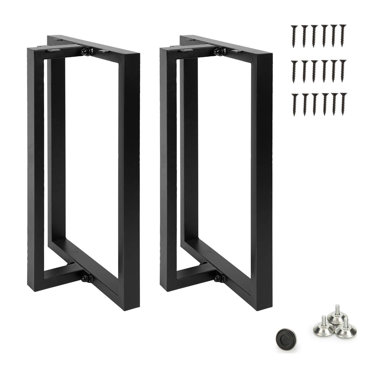 HOMEKAYT Heavy Duty Metal Table Legs 28