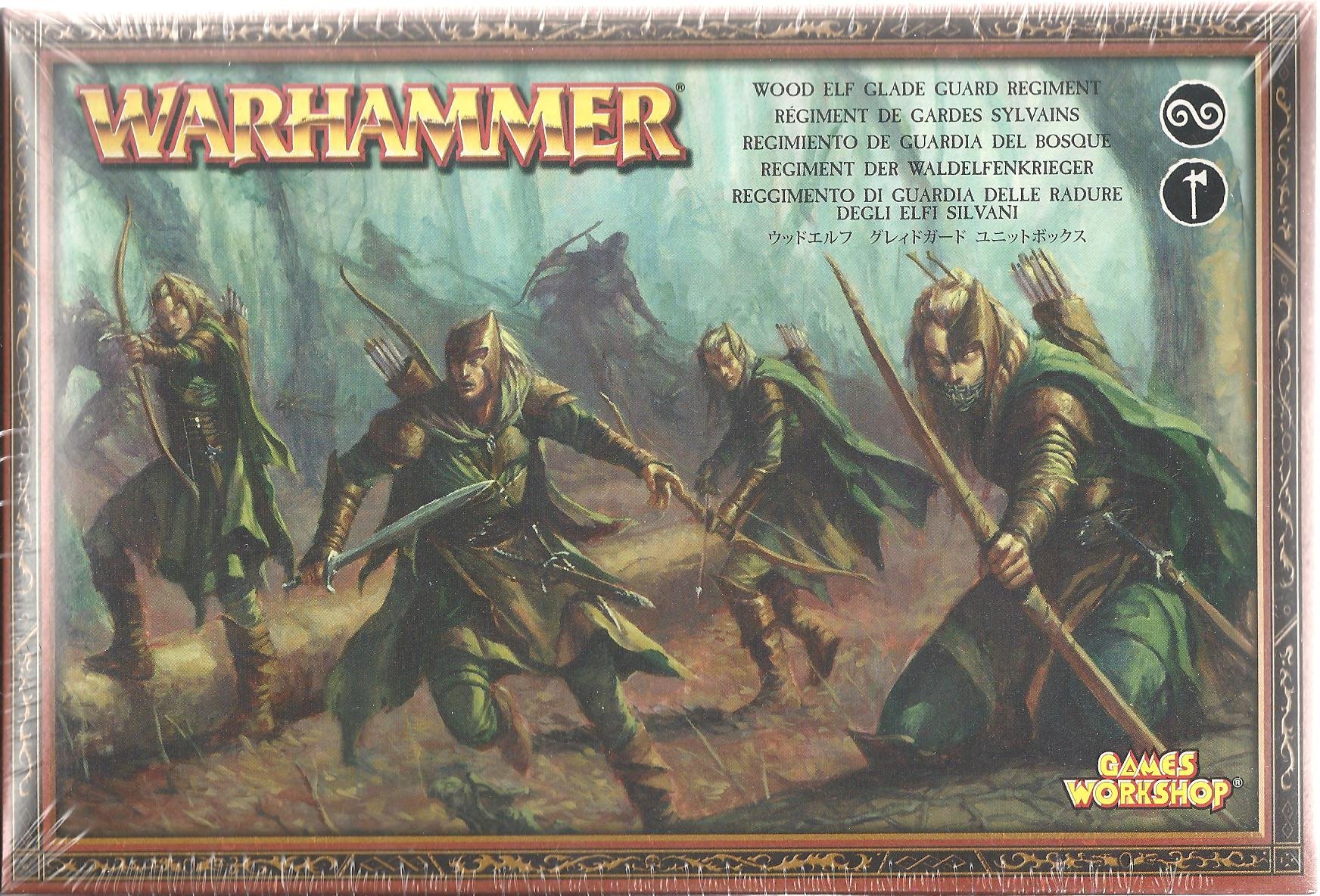Games Workshop Wood Elf Glade Guard Box Set - Warhammer Fantasy Miniatures for Tabletop Gaming & Collecting - Perfect for Wargaming Battles and Fantasy Displays