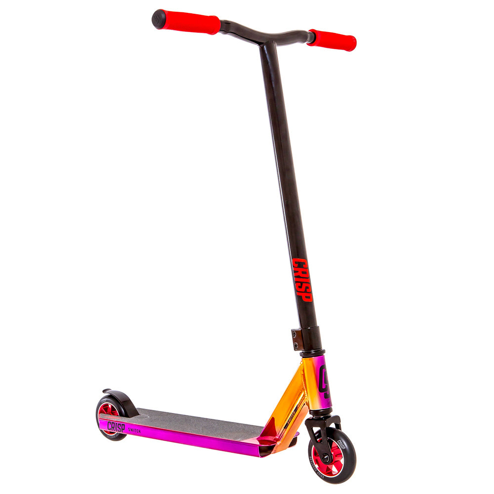 Crisp Switch Chrome 20 Scooter - Lightweight Aluminum Folding Kick Scooter for Adults & Teens - Perfect for Commuting, Campus, Urban Travel & Outdoor Fun