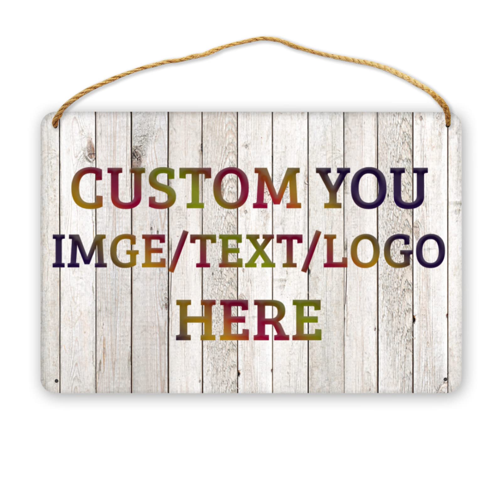 Personalized Welcome Sign - Custom Door Wall Decor for Home, Office & Gifts - 9x6 Inch Rustic Wooden Plaque - Perfect for Entryway, Housewarming & Wedding Decor