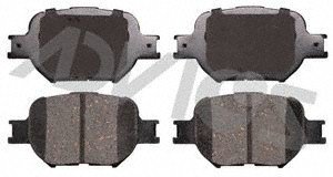 High-Performance AD0817 Front Brake Pads for Cars & Trucks - Premium Ceramic Friction Material, Quiet & Durable - Perfect for Daily Commuting, City Driving & Highway Use