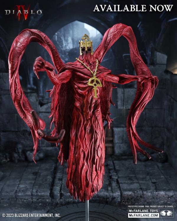 Diablo IV Blood Bishop 1/12 Scale Collectible Action Figure - Perfect for Gaming Displays, Shelf Decor, and Diablo Fan Collections