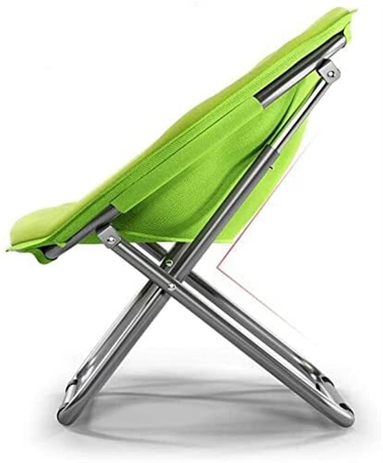 Ergonomic Office Chair & Portable Folding Beach Chair - Adjustable Backrest for Indoor Work, Outdoor Relaxation in Garden, Poolside or Lunch Break - Lightweight Canvas Sunbed with Carry Bag