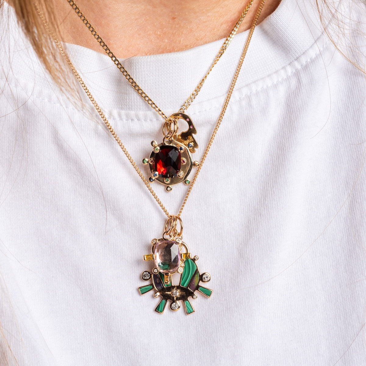 Glow in The Dark Bioluminescent Charm Necklace - Perfect for Nighttime Events, Raves & Unique Gifts