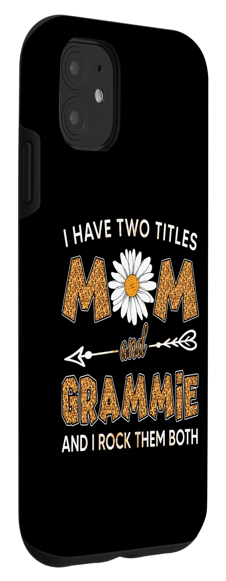 iPhone 11 Case - Cute Leopard Flower Design for Mom & Grandma | Perfect Gift for Women | Durable Protective Phone Cover for Everyday Use