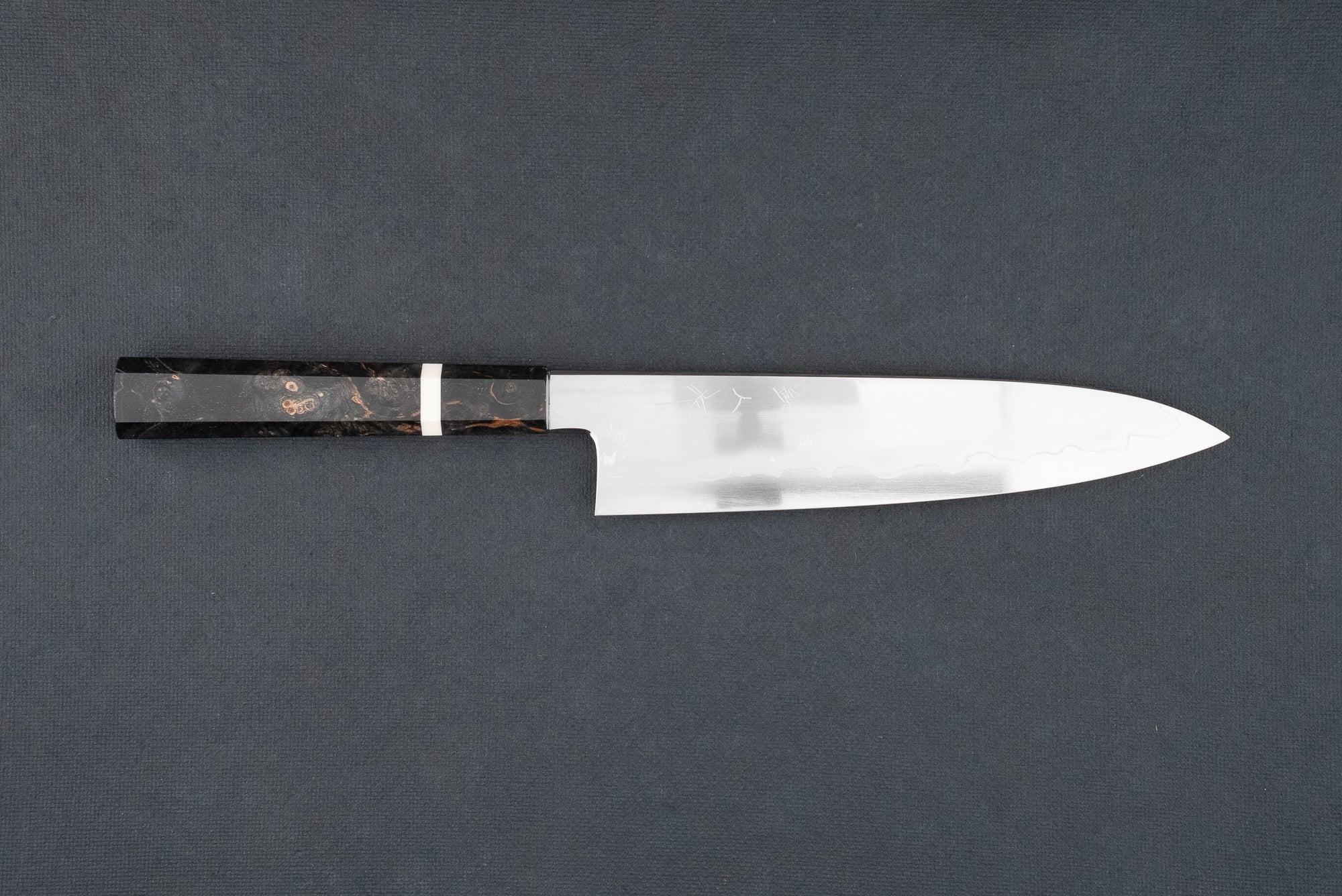 Premium Tetsujin Hamono Ginsan Ukiba Gyuto 210mm Japanese Chef Knife - High Carbon Stainless Steel Blade for Professional Cooking, Slicing & Precision Cutting - Perfect for Chefs, Home Cooks & Culinary Enthusiasts