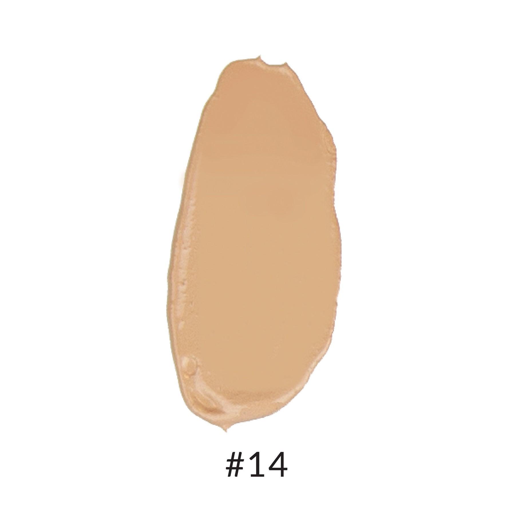 The Balm Anne T. Dotes Tinted Moisturizer SPF 15 - Shade #14 Light/Medium, Natural Finish, Hydrating Foundation for Daily Wear & Flawless Coverage - Perfect for Work, Date Night & Everyday Makeup
