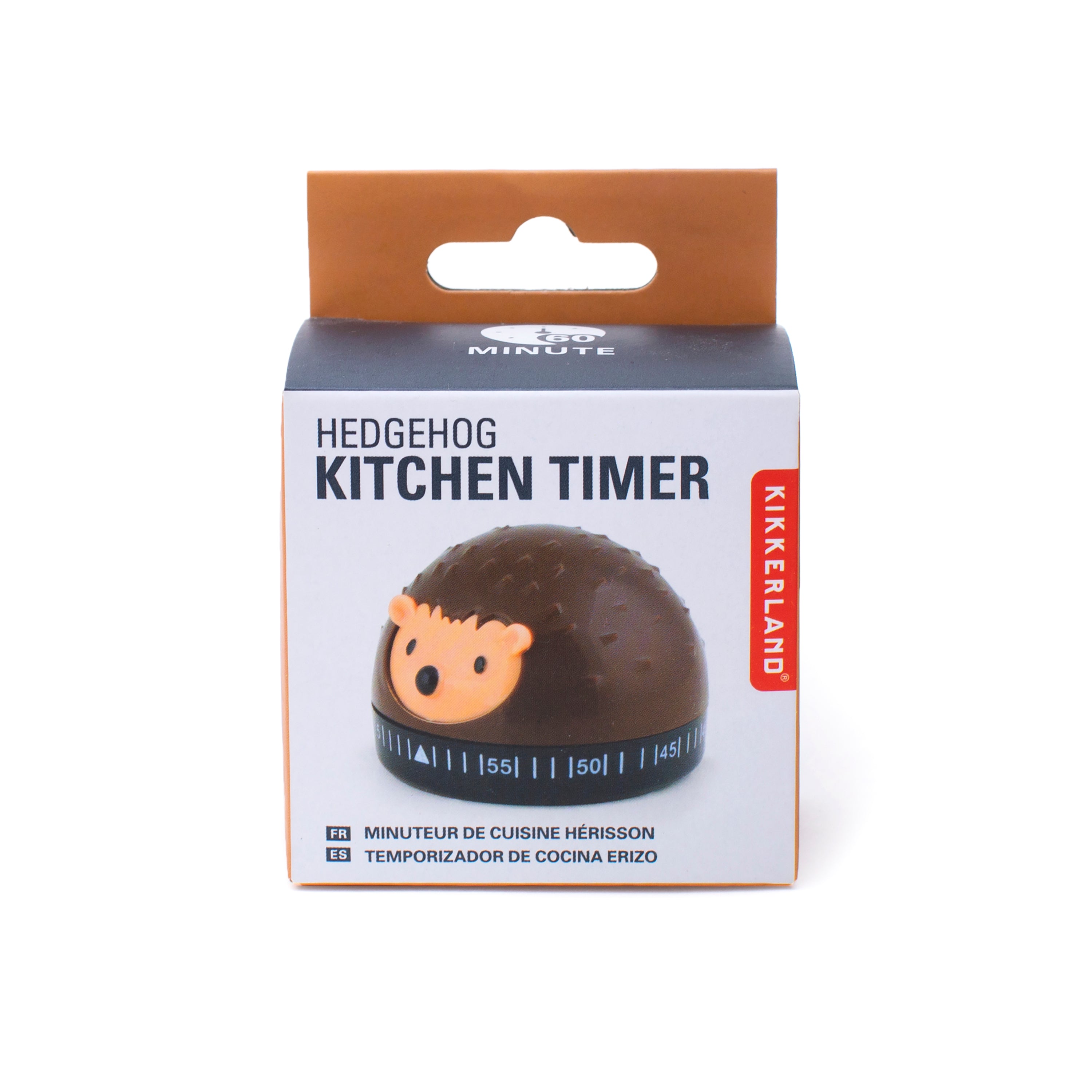 Cute Hedgehog Kitchen Timer - 60 Minute Countdown Clock with Loud Alarm - Perfect for Baking, Cooking, Studying & Classroom Activities