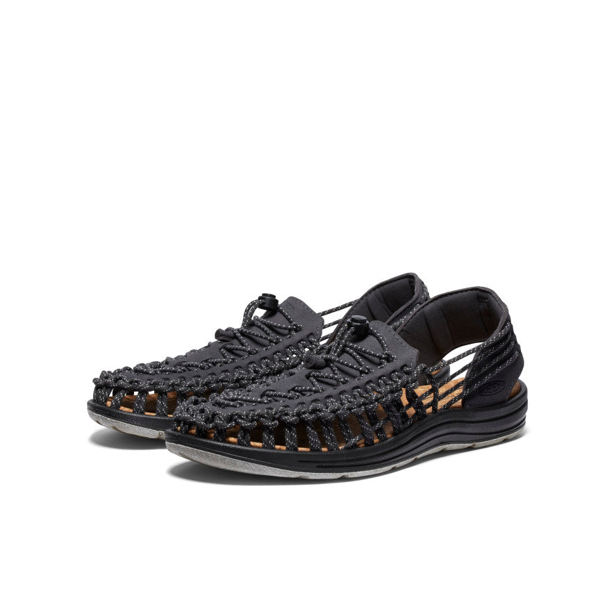 UNEEK II Harvest Sandal for Men - Forged Iron/Black Color | Lightweight Hiking & Outdoor Adventure Sandals