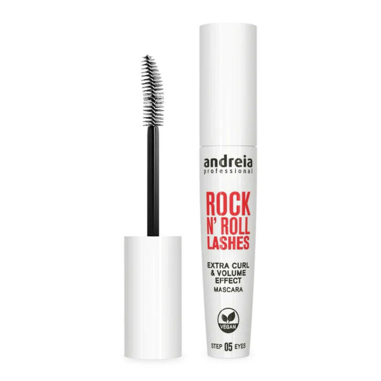 Rock N’ Roll Lashes Extra Curl & Volume Mascara - Waterproof & Long-Lasting for Dramatic Eye Look - Perfect for Parties, Weddings & Special Occasions