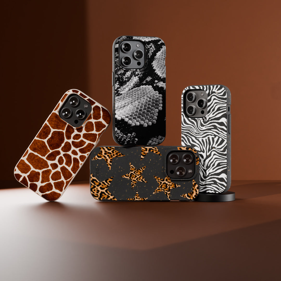 Black Jaguar Stars iPhone 12 Mini Case - Premium Protective Cover with Stylish Animal Print Design - Perfect for Everyday Use, Travel & Outdoor Activities