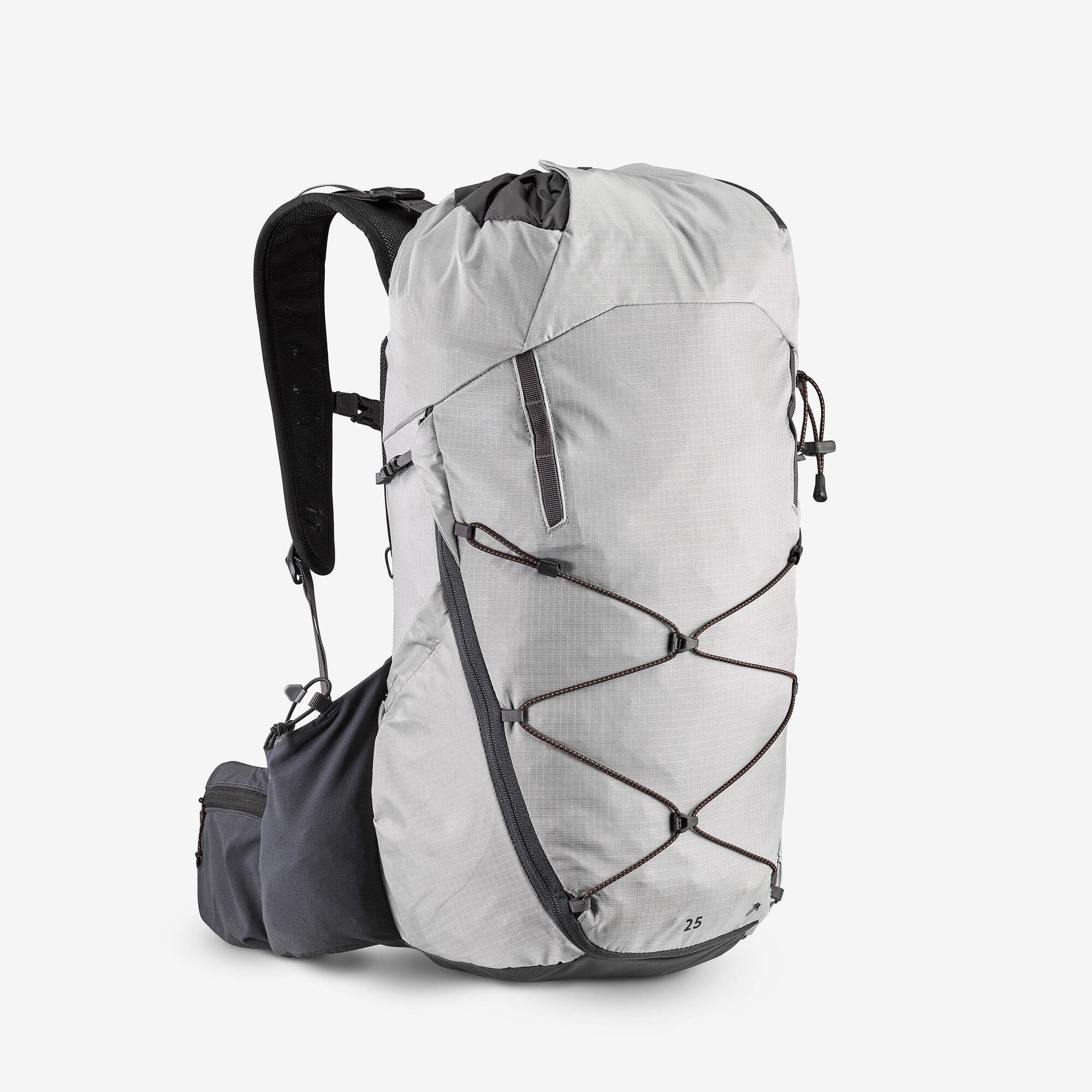 Quechua MH900 25L Lightweight Hiking Backpack for Men & Women - Waterproof Daypack for Outdoor Camping, Travel & Trekking