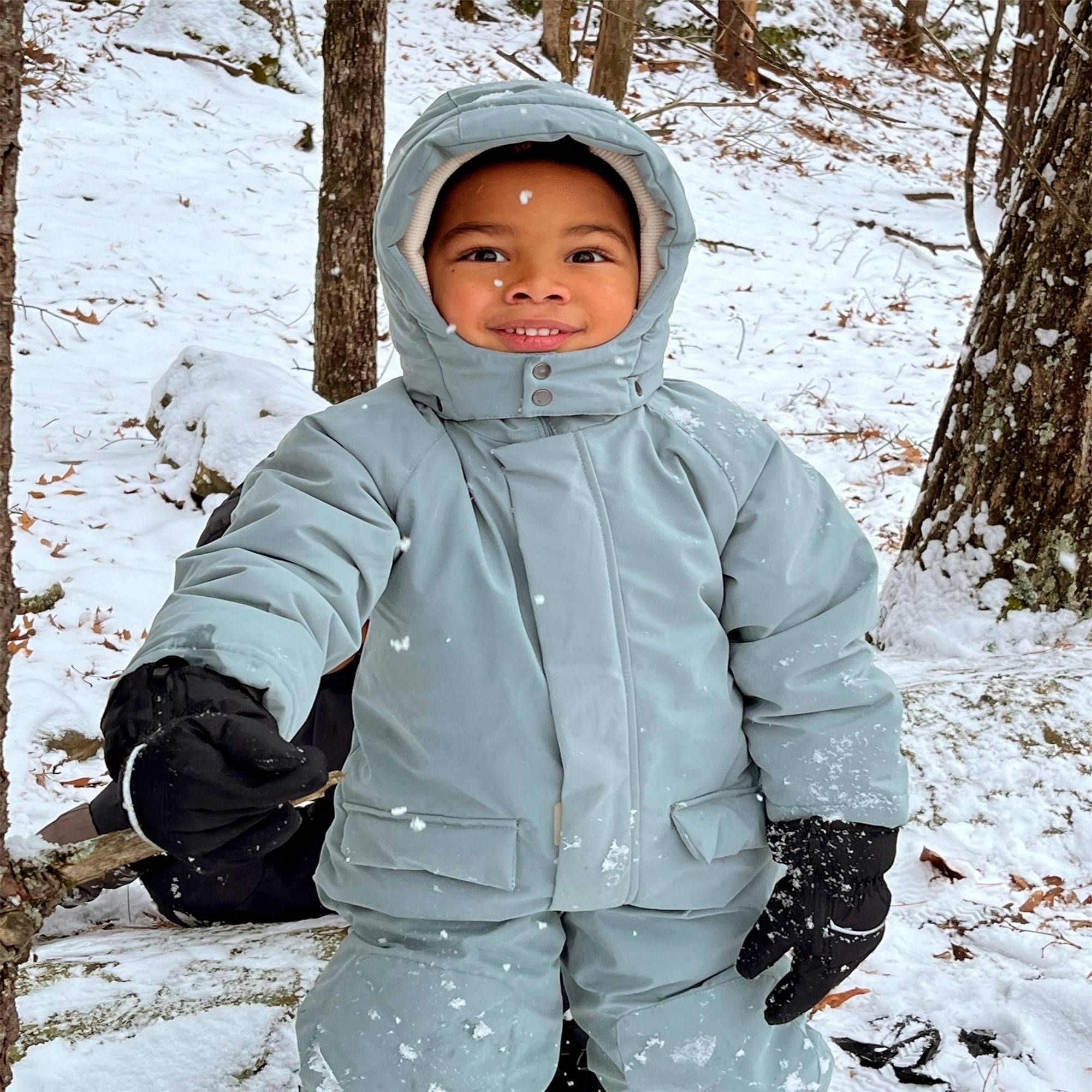 7AM Enfant Grand Benji Plush Winter Snowsuit for Kids 1T-7Y - Warm Waterproof Snow Jacket & Pants Set for Outdoor Winter Play, Skiing, and Snowboarding