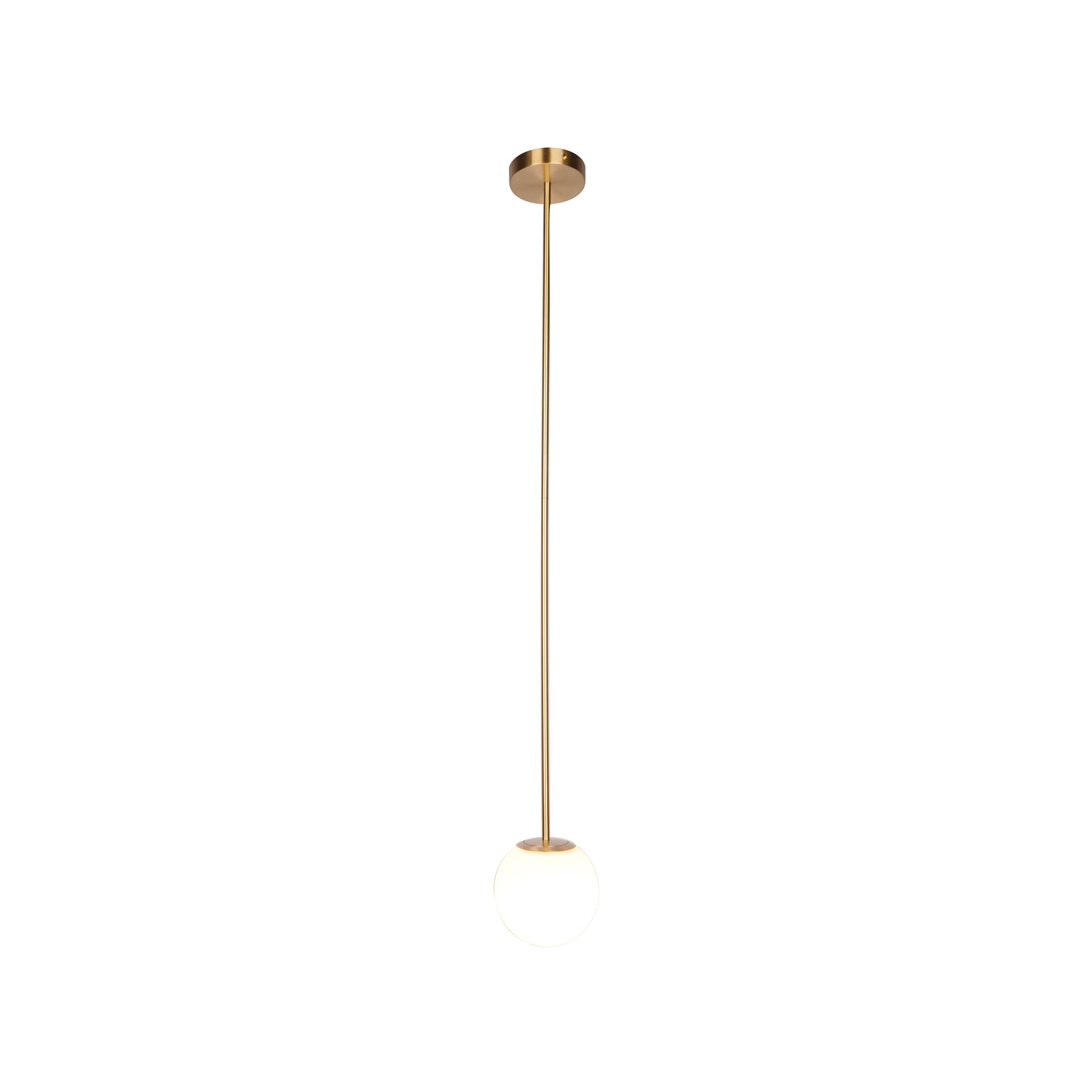 Vintage Brass Architectural Pendant Light - Industrial Style Ceiling Lamp for Kitchen, Dining Room & Bedroom Lighting