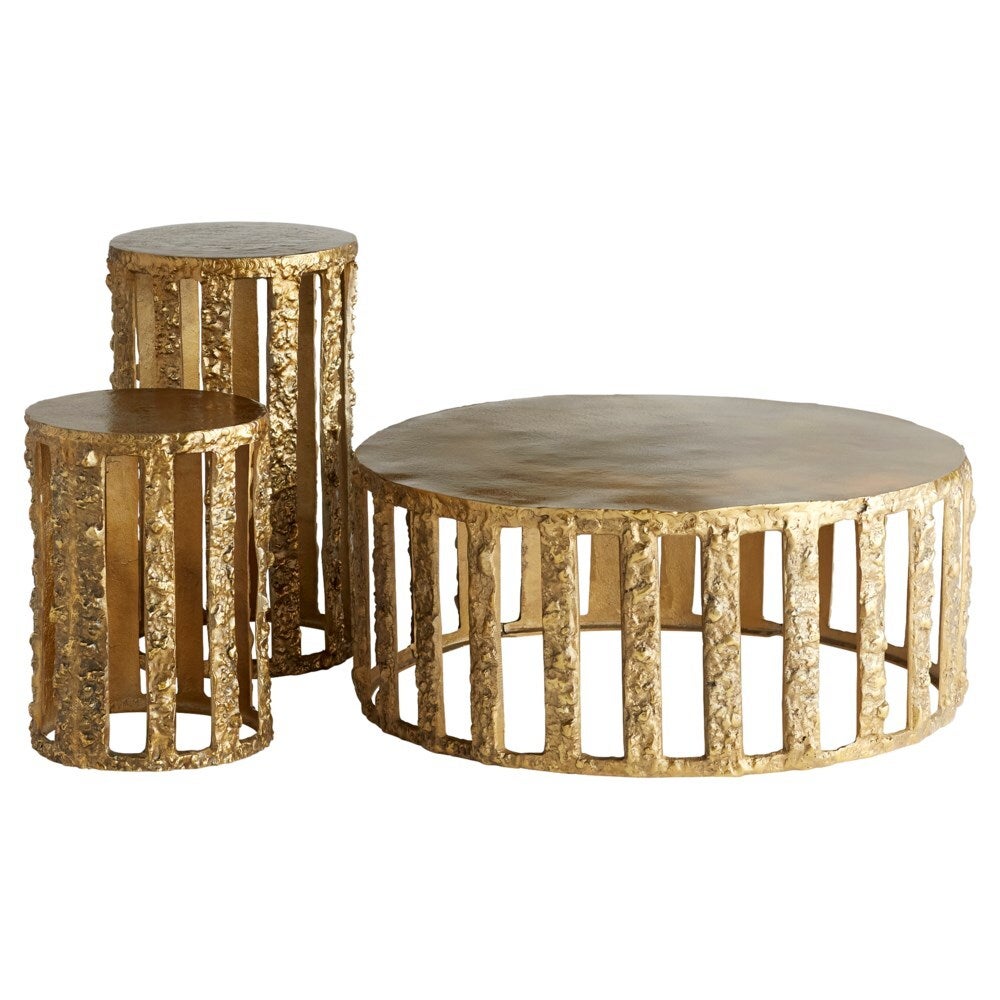 Cyan Design 11143 Lucila Gold Coffee Table - Modern Living Room Centerpiece for Home Decor & Entertaining