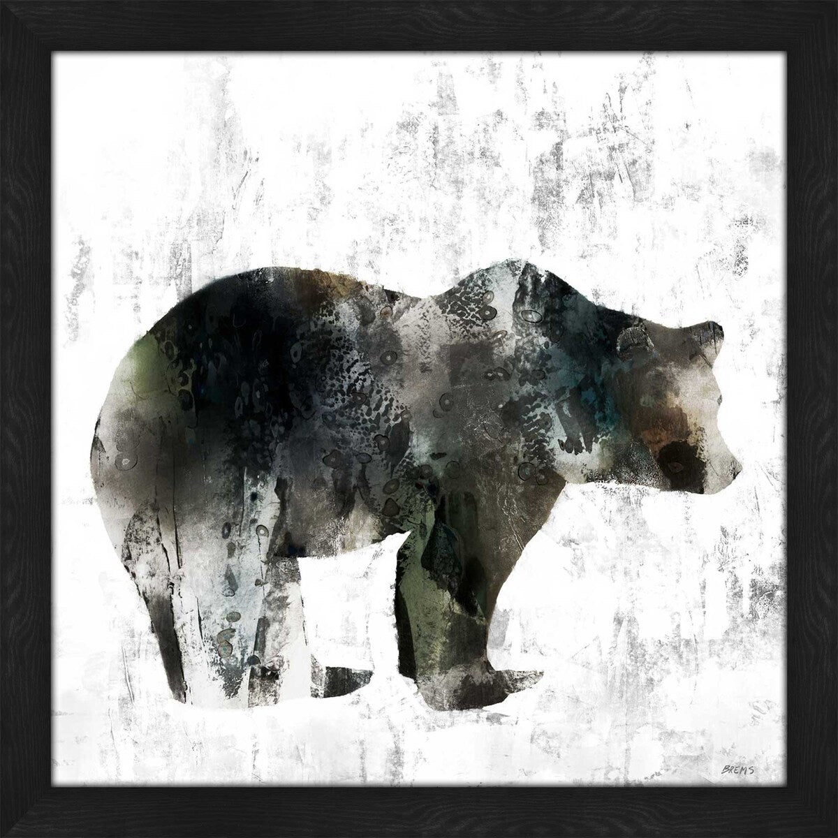 Bear by Scott Brems - Premium Acrylic Wall Art Print - Perfect for Home Decor, Office & Gift Giving
