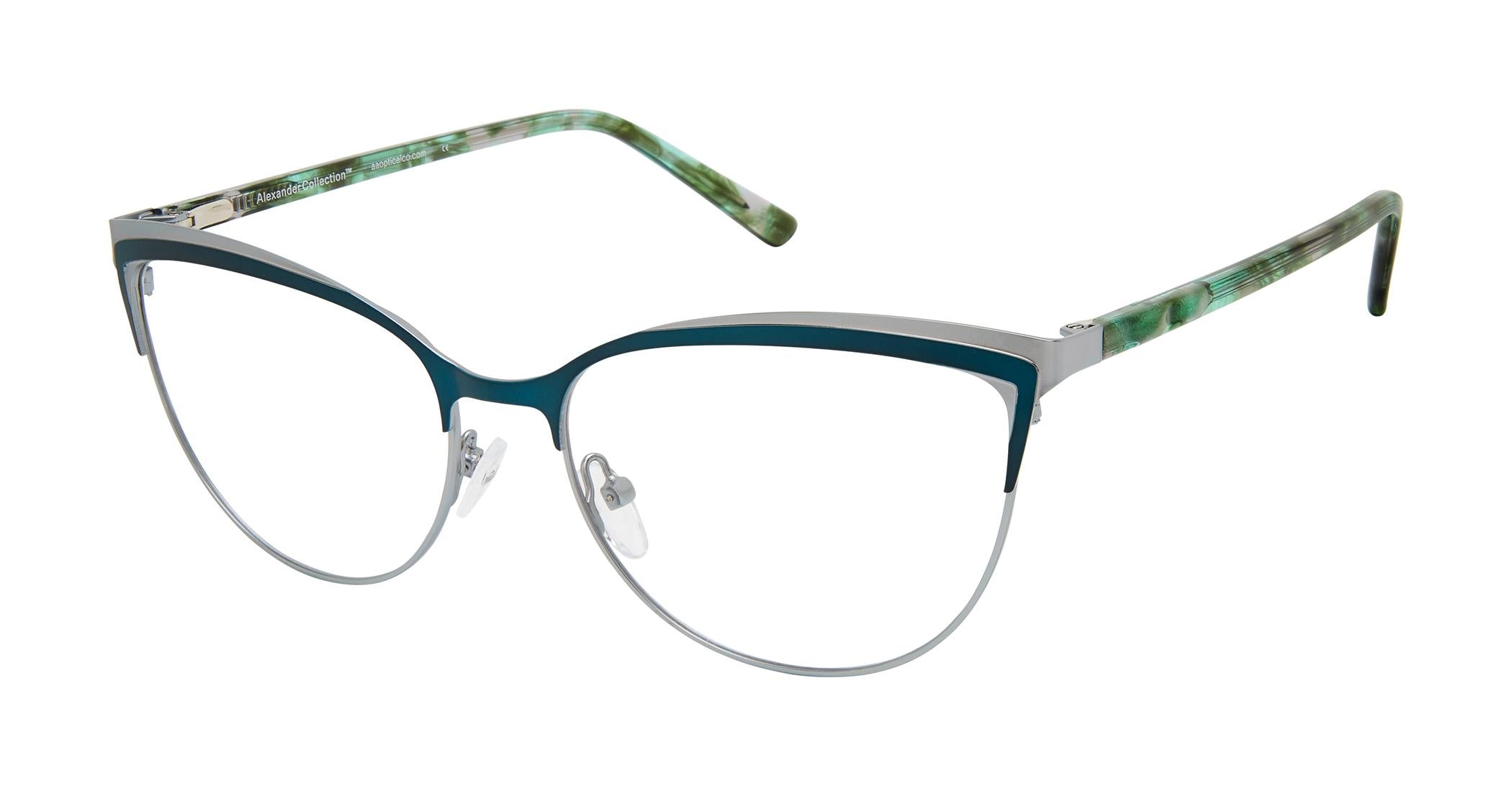 Alexander Eloise Eyeglasses - Stylish Women's Glasses for Work & Reading - Trendy Clear Frame Prescription Eyewear for Office, Study & Everyday Use