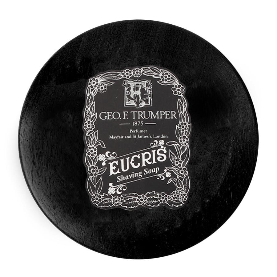 Geo. F. Trumper Eucris Luxury Shaving Soap in Wooden Bowl - Classic Wet Shaving for Men, Perfect Gift for Father's Day & Grooming Enthusiasts