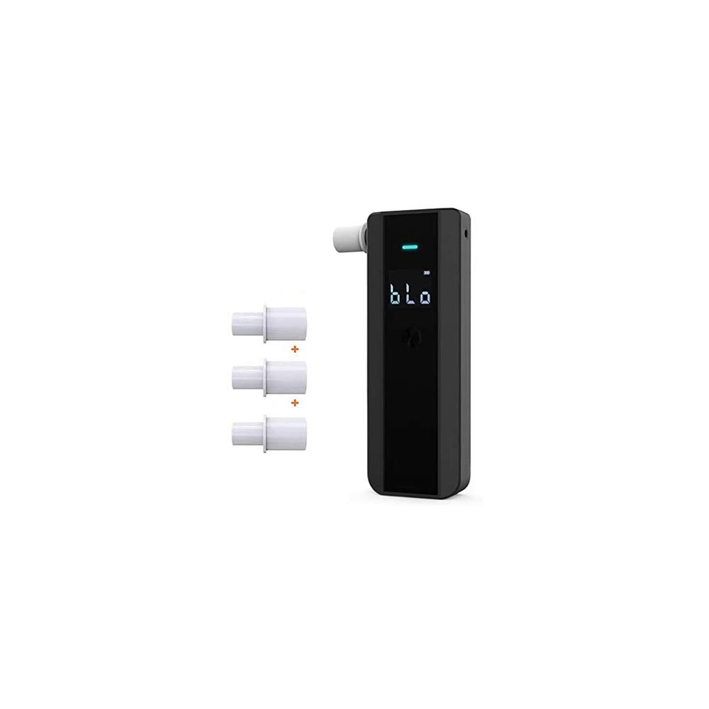 Professional Portable Breathalyzer - Digital LCD Alcohol Tester with High Accuracy | Perfect for Personal Safety, Workplace Testing & DUI Prevention